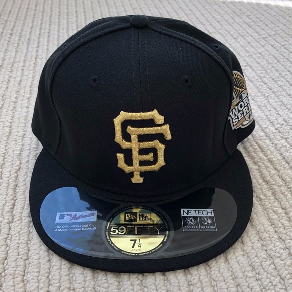 sf giants gold hat